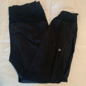 Lululemon pinstripe joggers